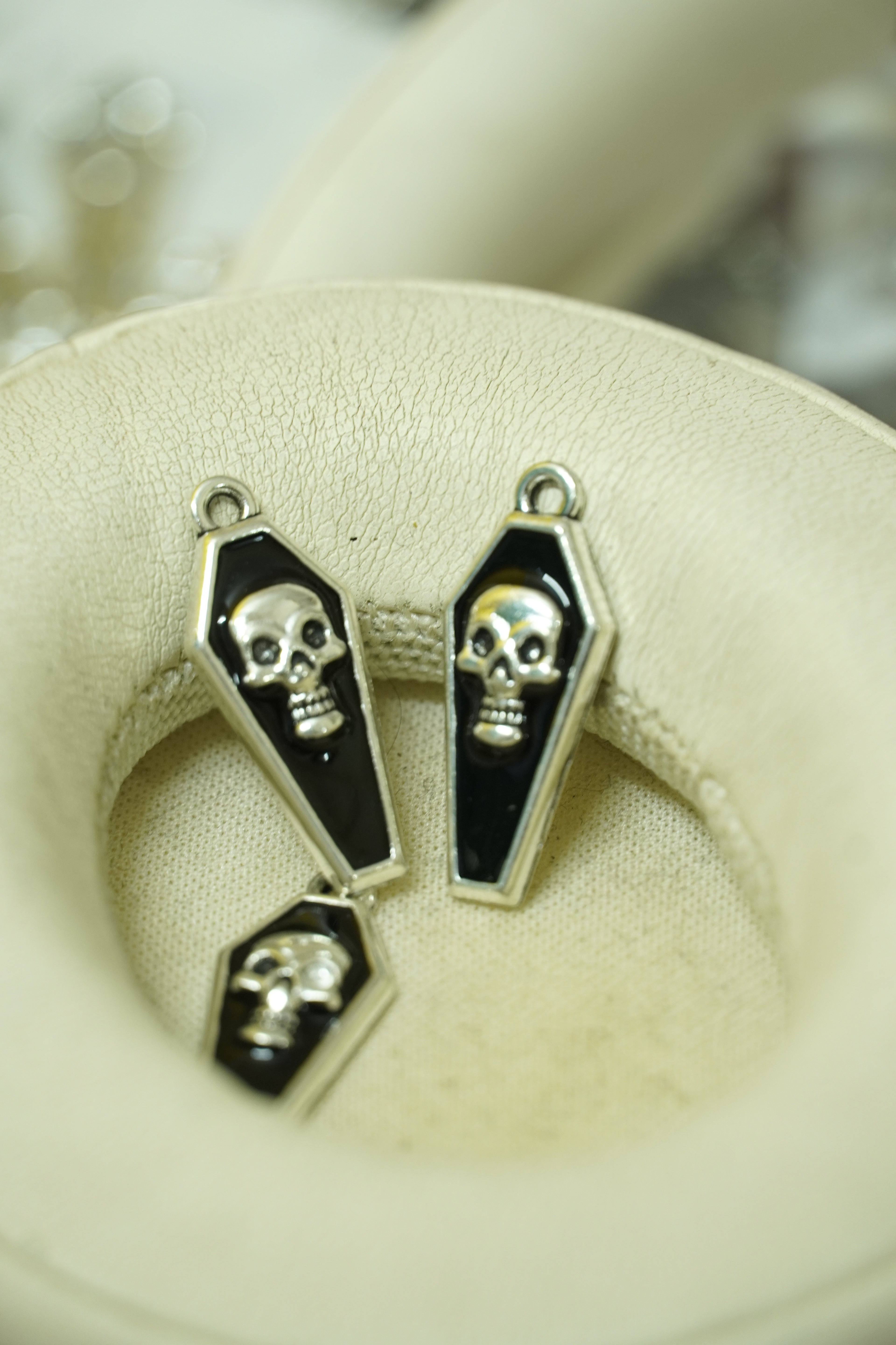 Coffin Skull Pendant