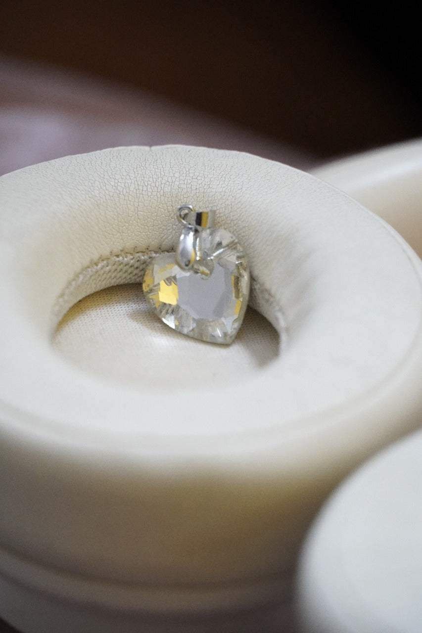 White heart shaped Pendant