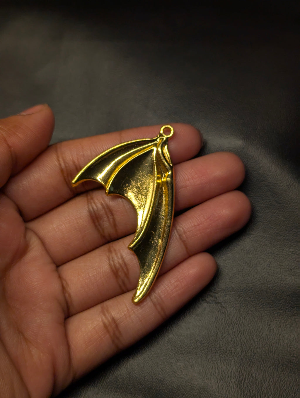 Bat wing charm