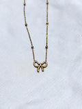 Bow Necklace