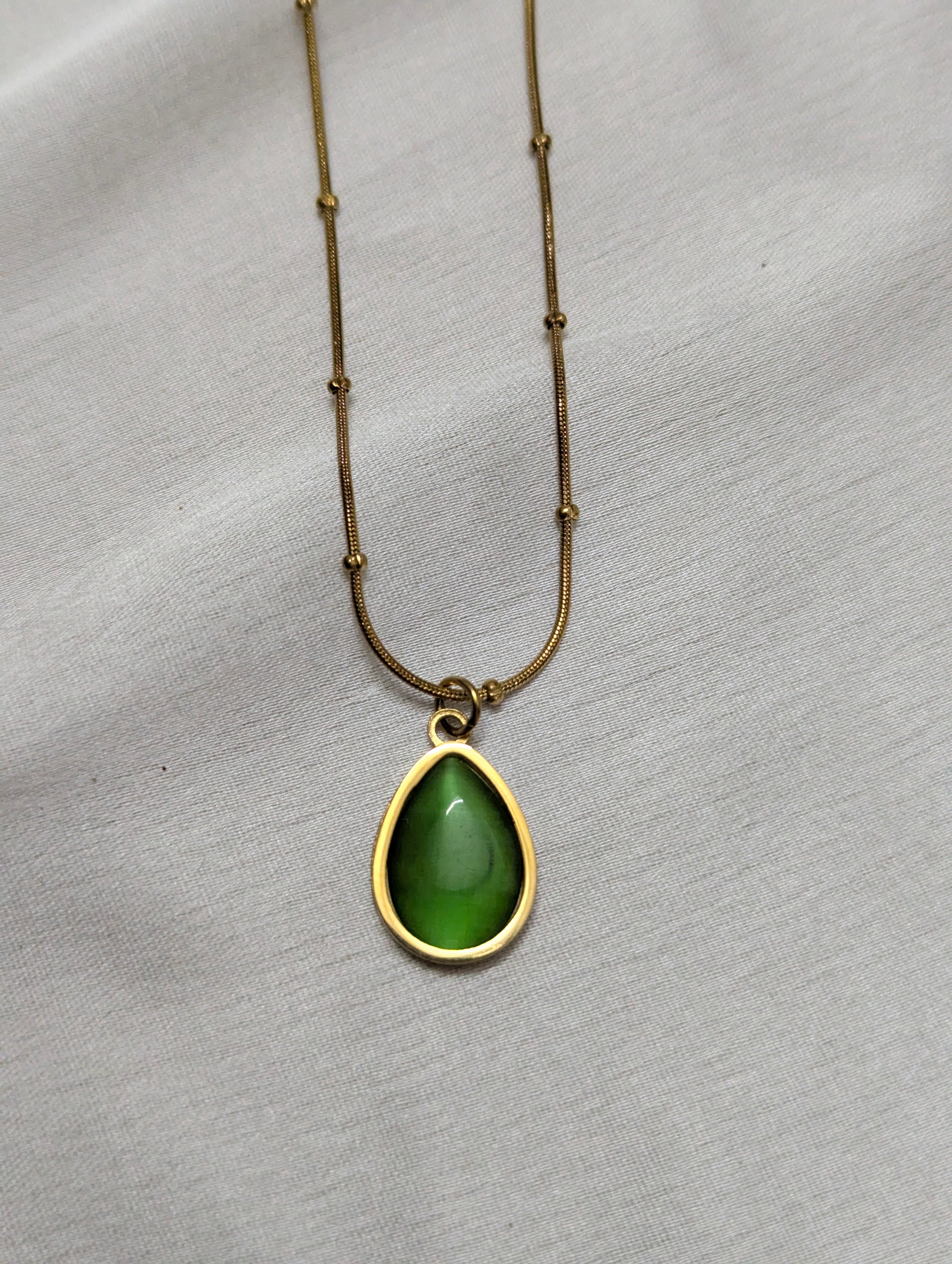 Green Drop Pendant