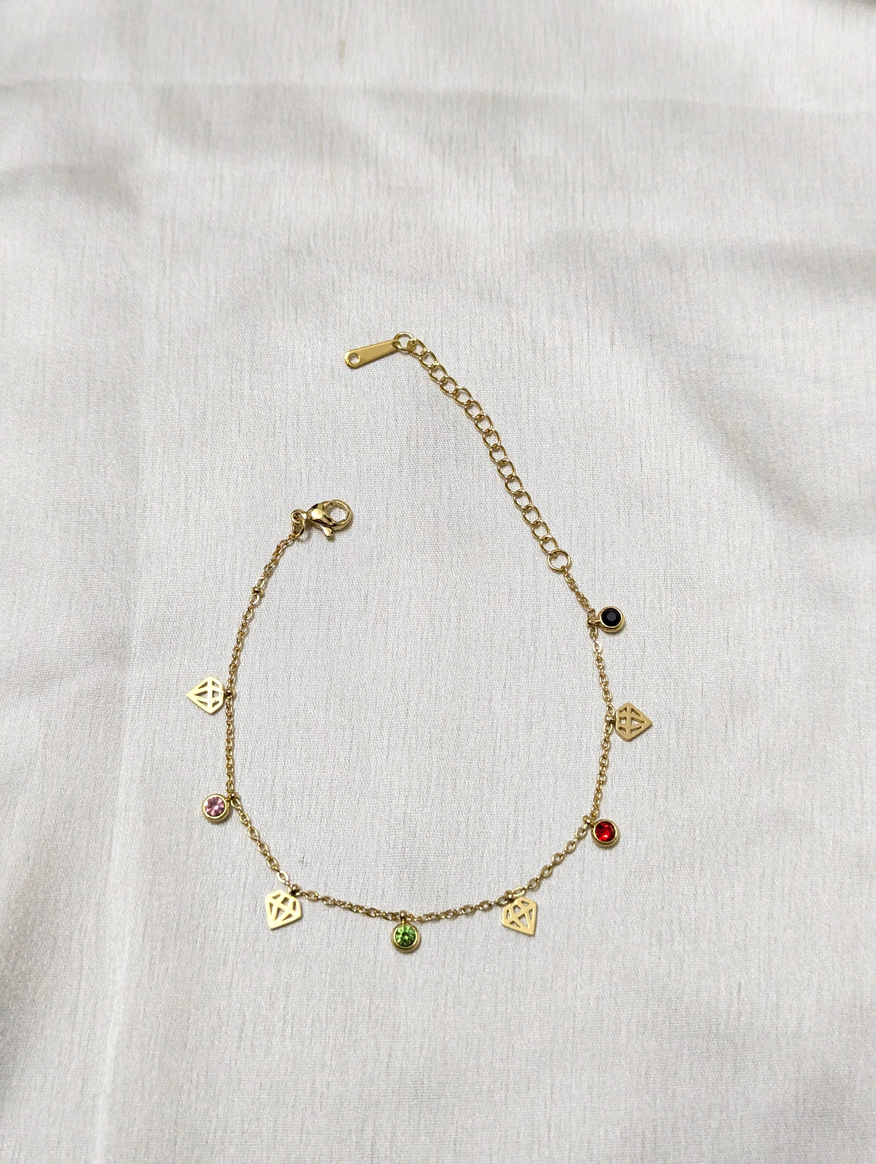 Diamond charms Bracelet