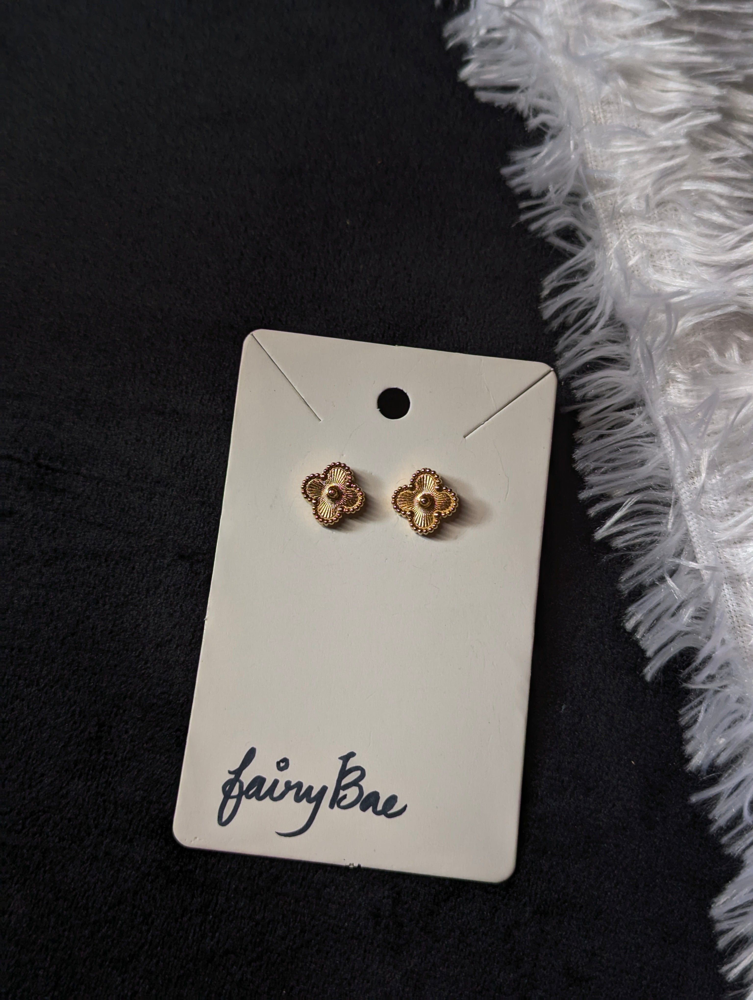 Anti-Tarnish Stud Earrings