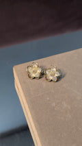 Korean style flower studs