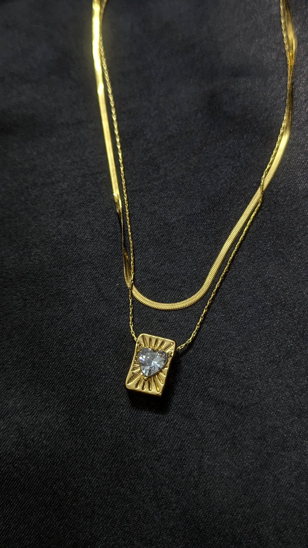 Heart Sun Pendant