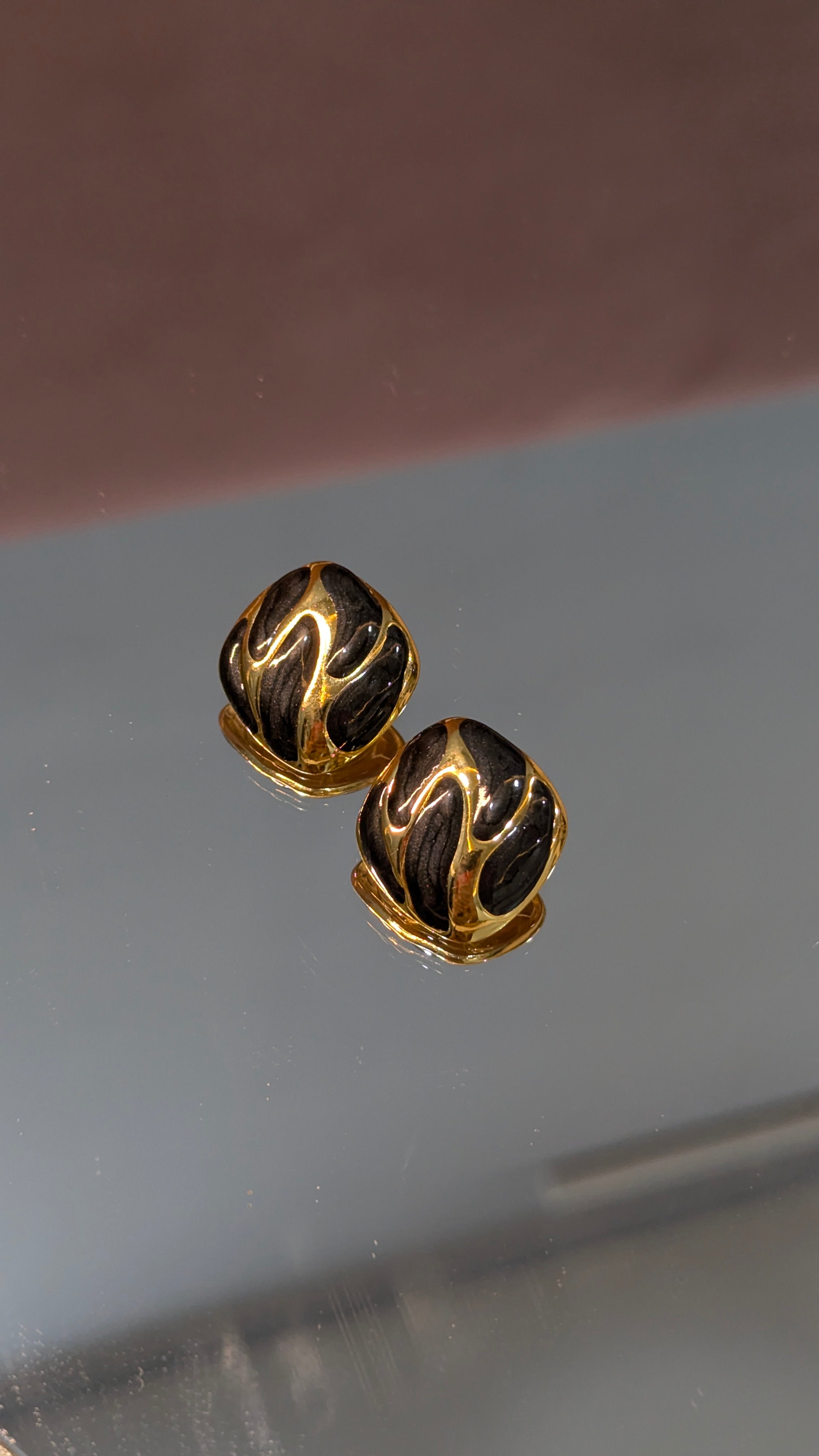 Vintage Gold-Tone Earrings
