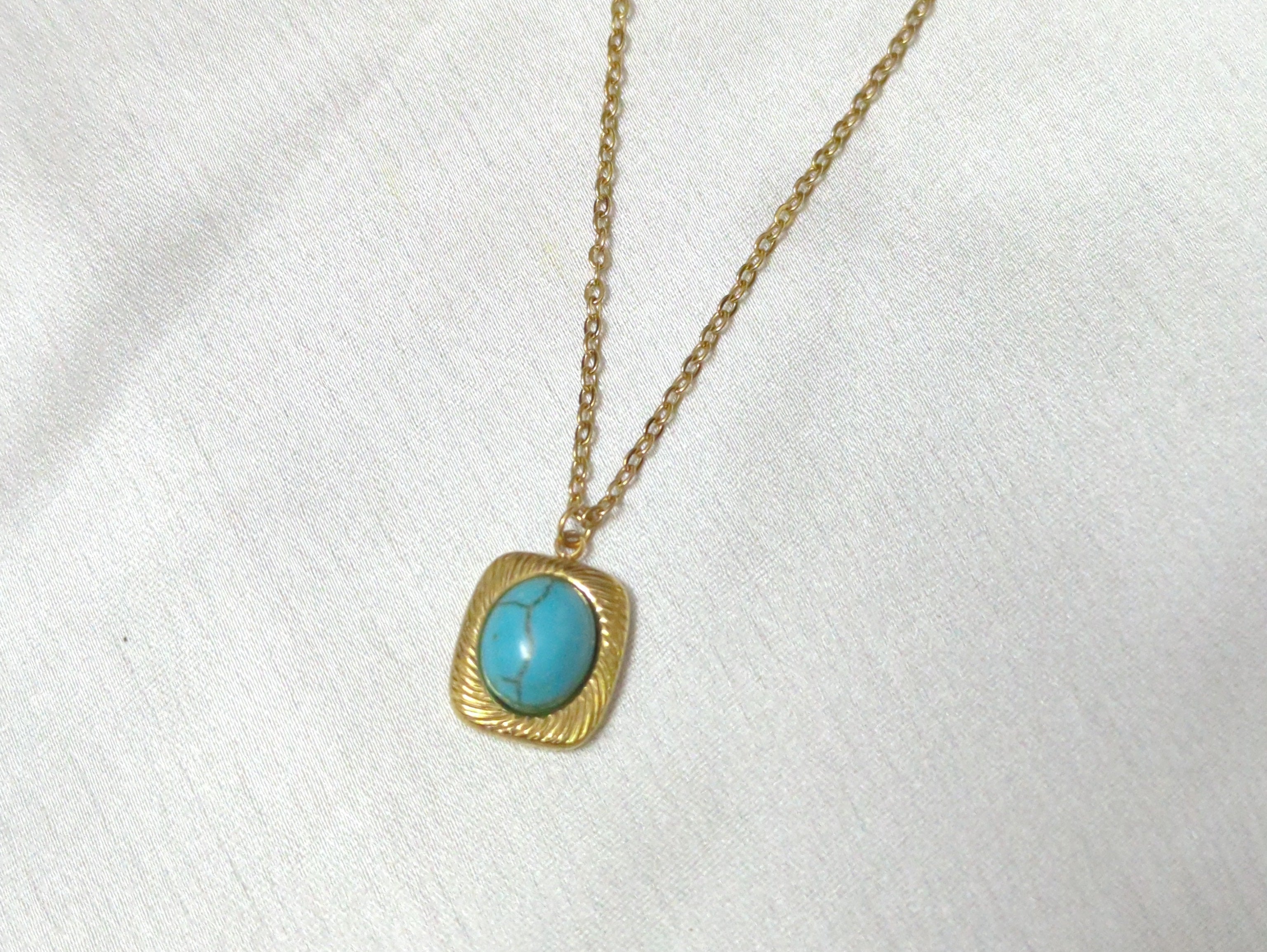 Blue Stone Pendant