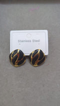 Black & Gold Earrings