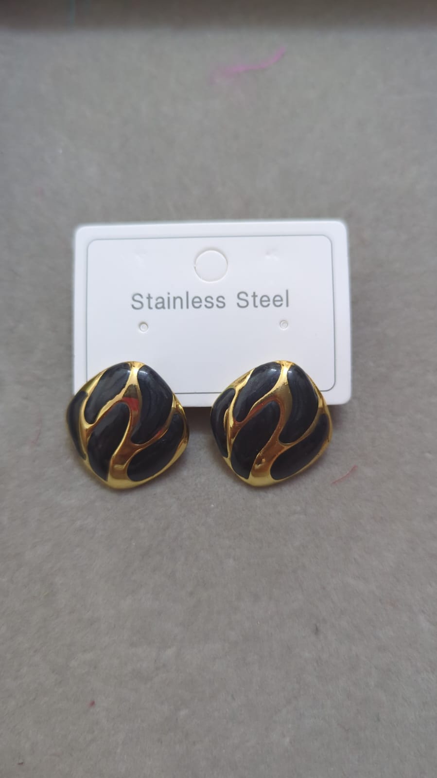 Black & Gold Earrings