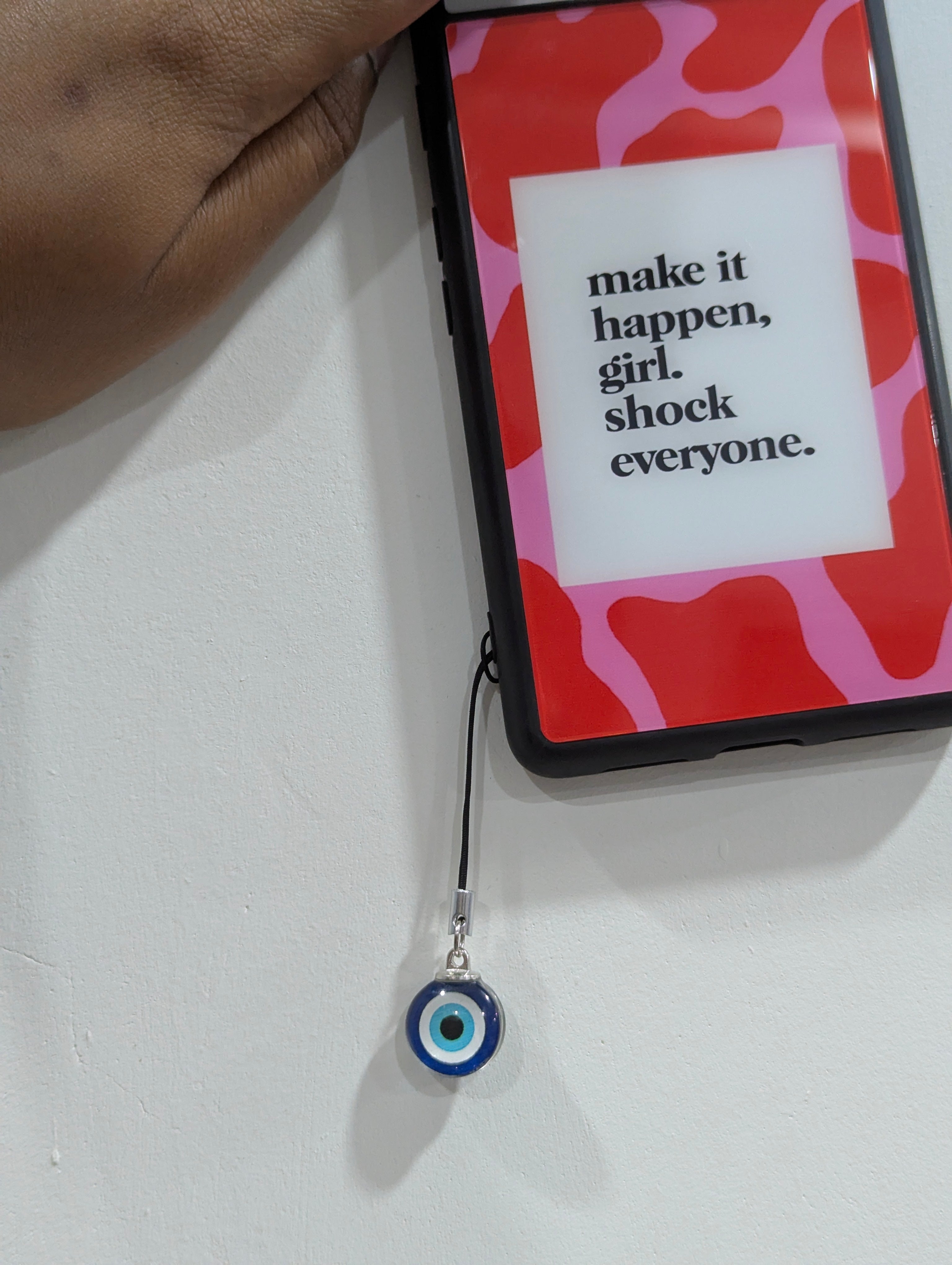 Evil Eye phone charm