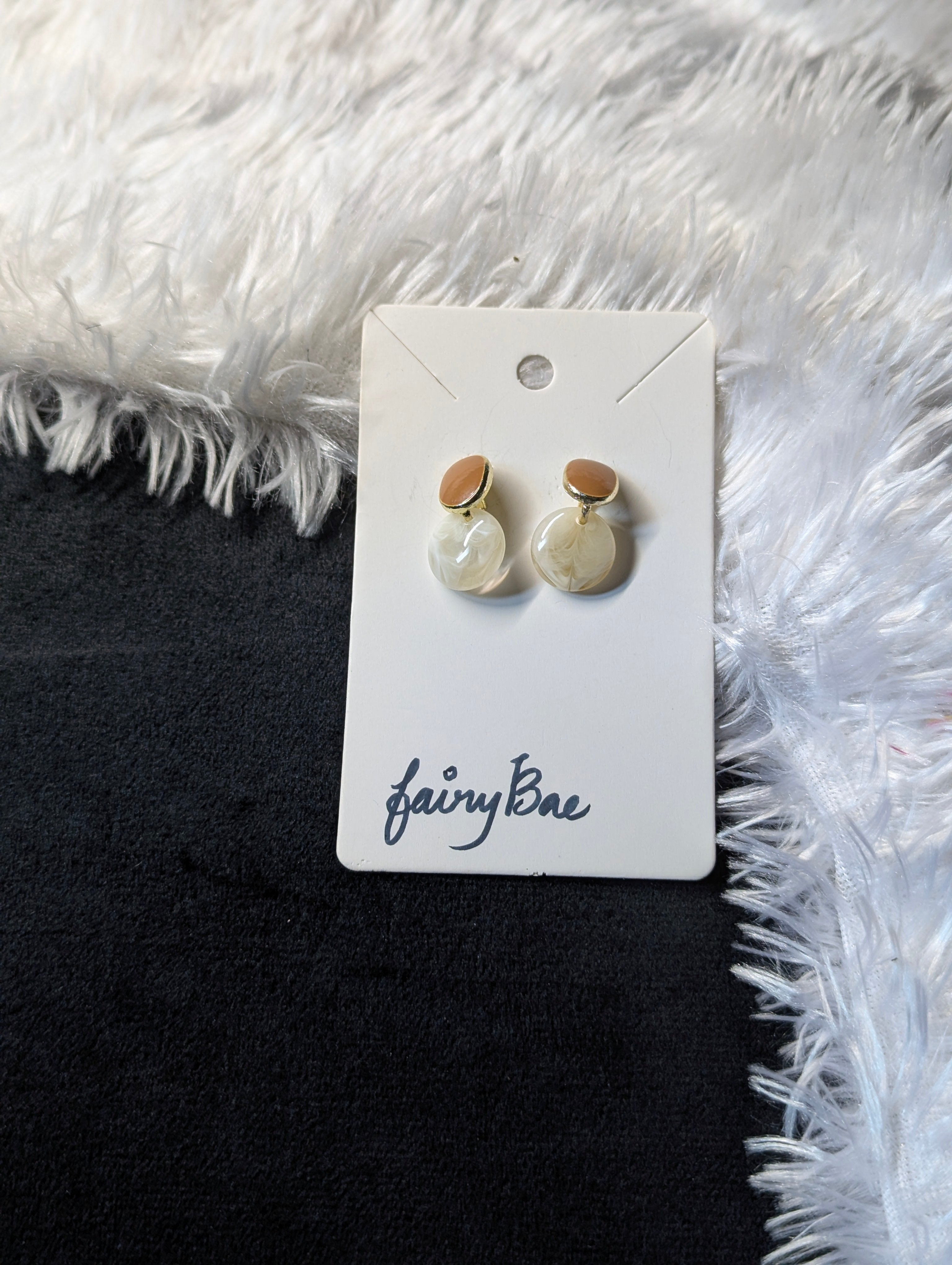 Korean drop earrings