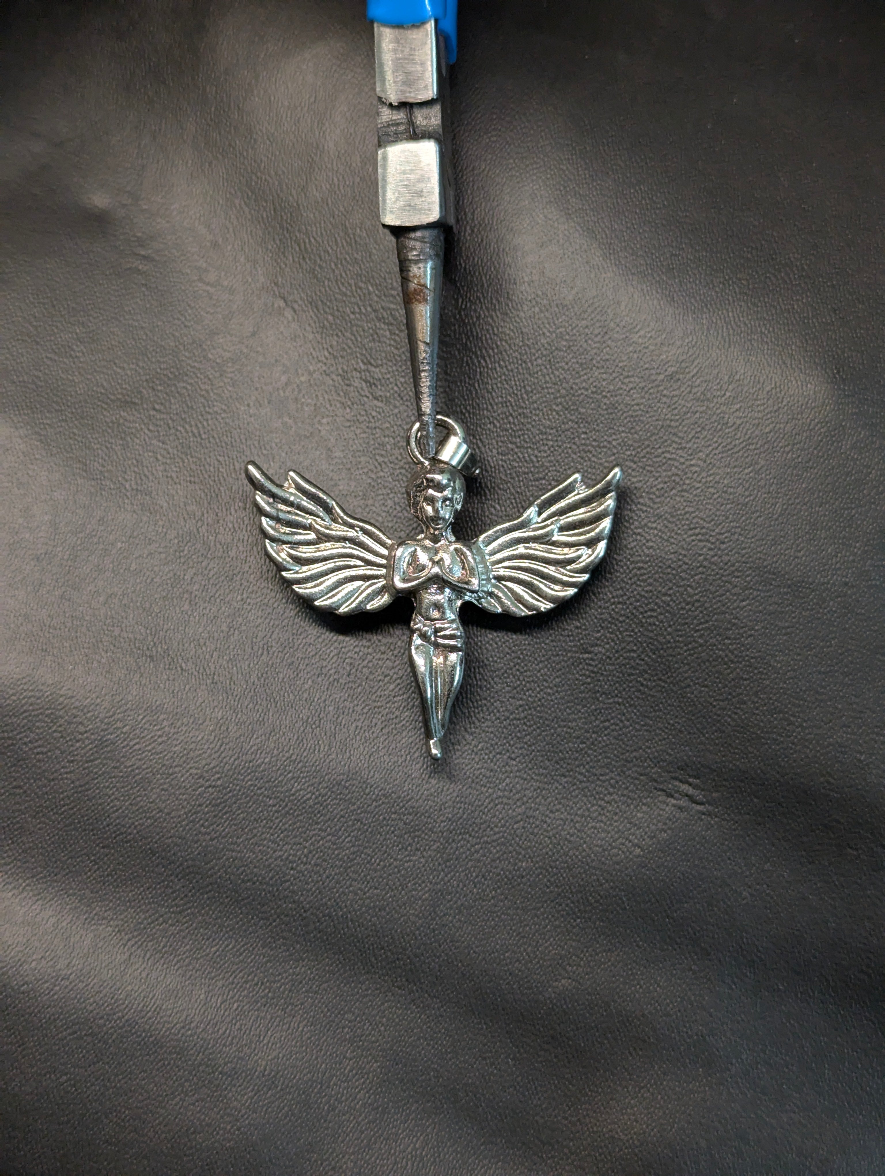 Greek angel pendant