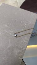 Dainty Solitaire Necklace